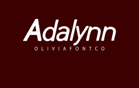 Adalynn Font: A Romantic Handwritten Style for Crafters and Designers