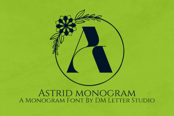Astrid Monogram Font: A Designer’s Go-To for Campaign Creativity