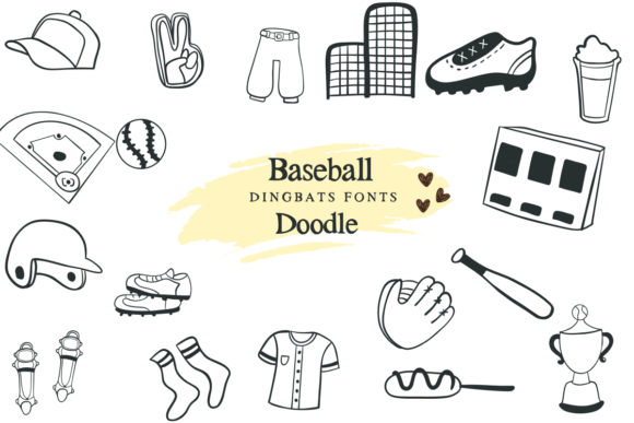 Baseball Doodle: A Font for Creative Expression