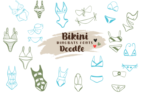 Bikini Doodle: A Sketchy Font for Creative Branding