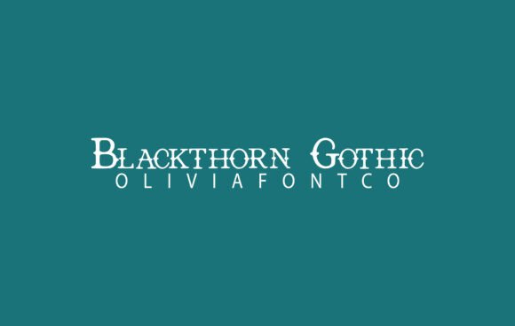 Blackthorn Gothic: A Serif Font That Elevates Web Design
