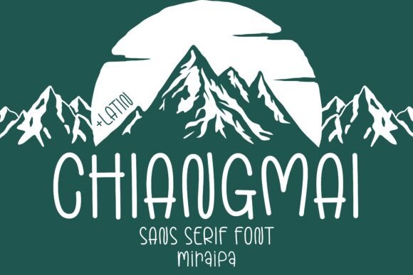 Chiangmai: A Playful Sans Serif Font for Creative Crafters