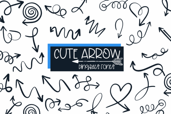 Cute Arrow: A Font That Adds Charm to Every Project