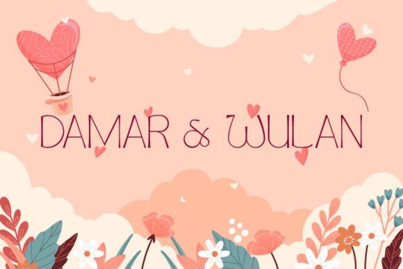 Damar and Wulan: A Font for Editorial Elegance