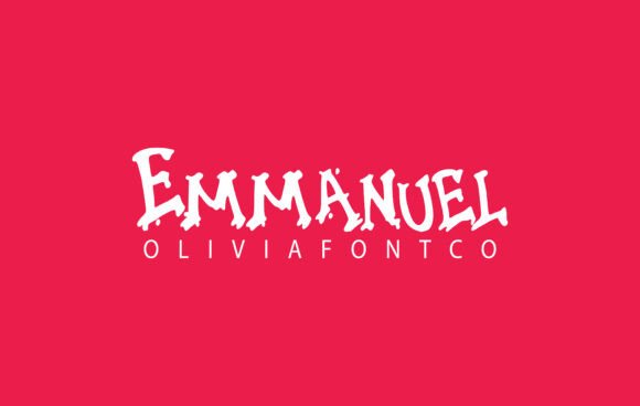 Emmanuel Font: A Romantic Handwritten Touch for Your Craft Projects