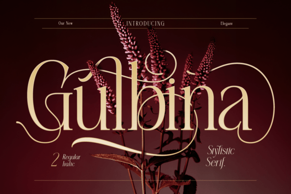 Gulbina: A Serif Font for Elegant Branding