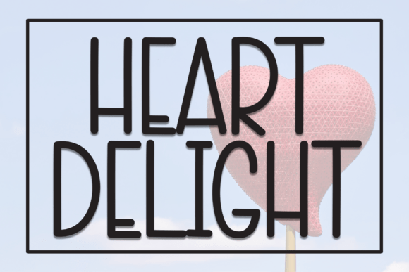 Heart Delight: A Font That Adds Warmth and Personality to Digital Design