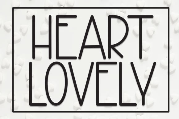 Heart Lovely: A Warm Typographic Choice for Digital Branding