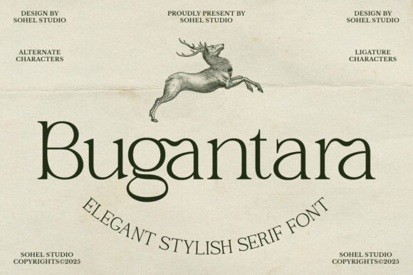 How Bugantara Elevates Your Brand with Timeless Serif Elegance