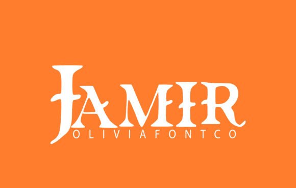 Jamir: A Serif Font with a Romantic Handwritten Charm