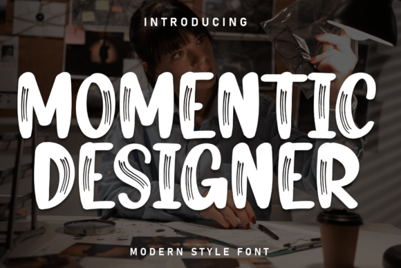 Momentic Designer: A Delightful Display Font for Editorial Design