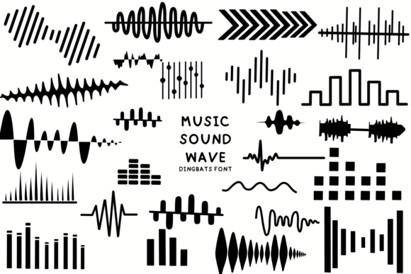 Music Sound Wave: A Creative Font for Campaigns