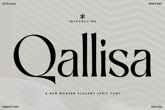 Qallisa: A Feminine Sans Serif for Modern Branding