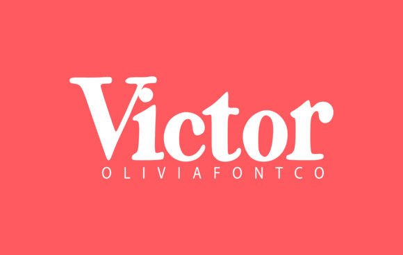 Victor Font: A Serif Font for Handmade Crafters and Product Creators