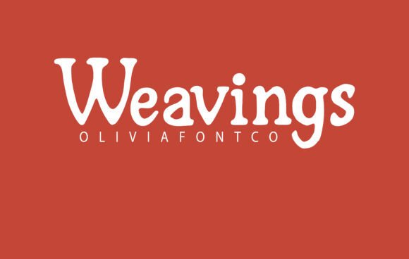 Weavings Font: A Serif Choice for Timeless Branding