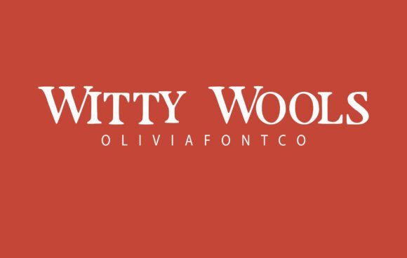 Witty Wools: A Serif Font with a Romantic Soul